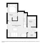 The Hudson 1 Bed Sleeps 2